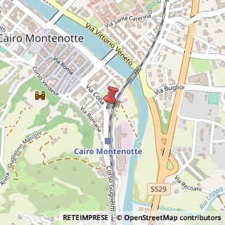 Mappa Via Andrea Colla, 51, 17014 Cairo Montenotte, Savona (Liguria)