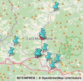 Mappa Via Colla A., 17014 Cairo Montenotte SV, Italia (3.86)