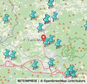 Mappa Via Colla A., 17014 Cairo Montenotte SV, Italia (5.37)