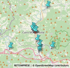 Mappa Via Colla A., 17014 Cairo Montenotte SV, Italia (2.85)