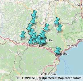 Mappa Via Colla A., 17014 Cairo Montenotte SV, Italia (9.457)