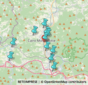 Mappa 17014 Cairo Montenotte SV, Italia (3.03818)