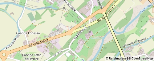 Mappa Cuneo