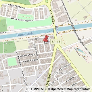 Mappa Via della Quercia, 13, 48121 Ravenna, Ravenna (Emilia Romagna)