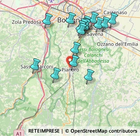 Mappa Economy, 40065 Pianoro BO, Italia (7.79235)