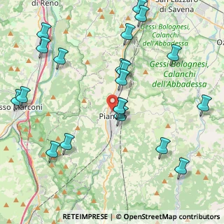 Mappa Pianoro Nuovo Zona Artigianale, 40065 Pianoro BO, Italia (5.015)