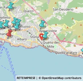 Mappa Via Enrico Raimondo, 16147 Genova GE, Italia (3.30923)