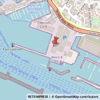 Mappa Via dei Pescatori, 514, 16128 Genova, Genova (Liguria)