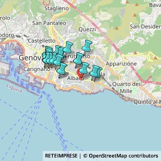 Mappa Via Emanuele Strasserra, 16146 Genova GE, Italia (1.4245)