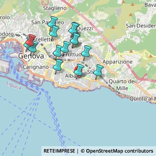 Mappa Via Emanuele Strasserra, 16146 Genova GE, Italia (1.95333)