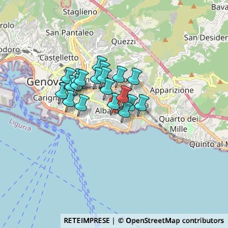 Mappa Via Emanuele Strasserra, 16146 Genova GE, Italia (1.2265)