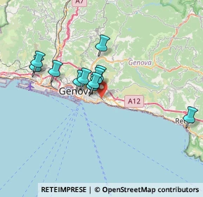 Mappa , 16147 Genova GE, Italia (5.98545)
