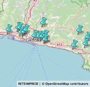 Mappa , 16147 Genova GE, Italia (7.88125)