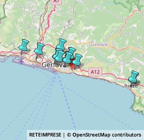 Mappa , 16147 Genova GE, Italia (5.37231)