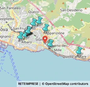 Mappa , 16147 Genova GE, Italia (1.7275)