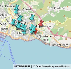 Mappa , 16147 Genova GE, Italia (1.76125)