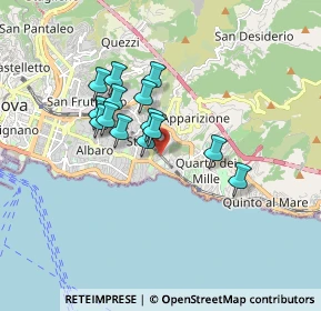 Mappa , 16147 Genova GE, Italia (1.34143)