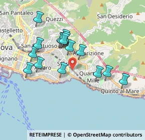 Mappa , 16147 Genova GE, Italia (1.7125)