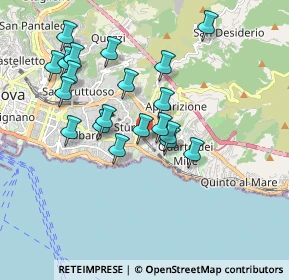 Mappa , 16147 Genova GE, Italia (1.7425)