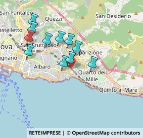 Mappa , 16147 Genova GE, Italia (1.66818)