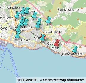 Mappa , 16147 Genova GE, Italia (2.12533)