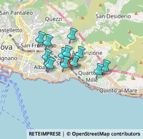 Mappa , 16147 Genova GE, Italia (1.16692)