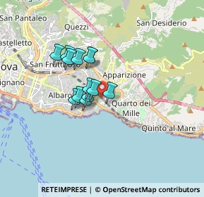 Mappa , 16147 Genova GE, Italia (1.18385)