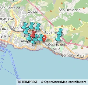 Mappa , 16147 Genova GE, Italia (1.29545)