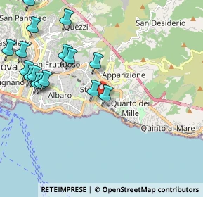 Mappa , 16147 Genova GE, Italia (2.5225)