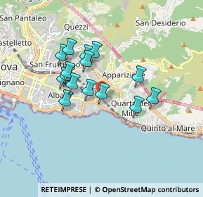 Mappa , 16147 Genova GE, Italia (1.42867)