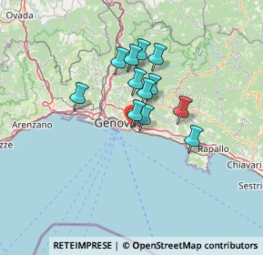 Mappa , 16147 Genova GE, Italia (9.78083)
