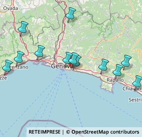 Mappa , 16147 Genova GE, Italia (17.26333)