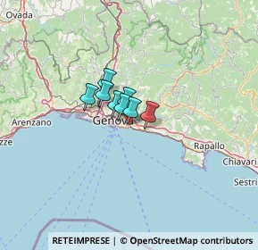 Mappa , 16147 Genova GE, Italia (15.29455)