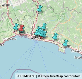 Mappa , 16147 Genova GE, Italia (9.91867)