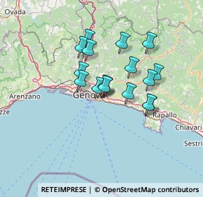Mappa , 16147 Genova GE, Italia (10.80438)