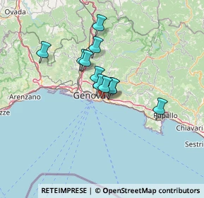 Mappa , 16147 Genova GE, Italia (9.35636)