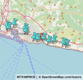 Mappa , 16147 Genova GE, Italia (3.51833)