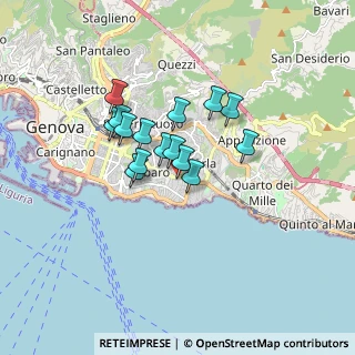 Mappa Via Amalfi, 16146 Genova GE, Italia (1.22067)