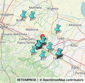 Mappa Via Correcchiello, 40026 Imola BO, Italia (11.39118)
