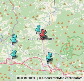 Mappa Str. Privata II, 17014 Cairo Montenotte SV, Italia (3.34133)