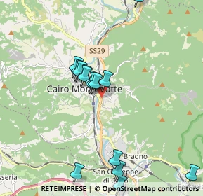 Mappa Corso Brigate Partigiane, 17014 Cairo Montenotte SV, Italia (1.95667)