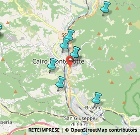 Mappa Corso Brigate Partigiane, 17014 Cairo Montenotte SV, Italia (2.30364)