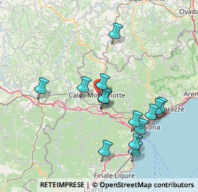 Mappa Corso Brigate Partigiane, 17014 Cairo Montenotte SV, Italia (14.92571)