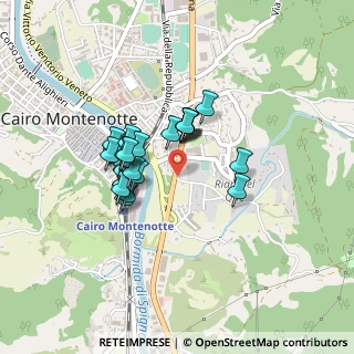 Mappa Corso Brigate Partigiane, 17014 Cairo Montenotte SV, Italia (0.33667)