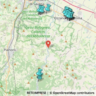 Mappa Via Idice, 40064 Ozzano dell'Emilia BO, Italia (6.2855)