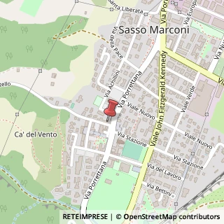 Mappa Via Castello, 16, 40037 Sasso Marconi, Bologna (Emilia Romagna)