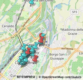 Mappa Piazza Torino, 12100 Cuneo CN, Italia (1.095)