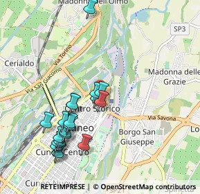 Mappa Piazza Torino, 12100 Cuneo CN, Italia (1.0295)