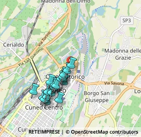 Mappa Piazza Torino, 12100 Cuneo CN, Italia (0.8725)