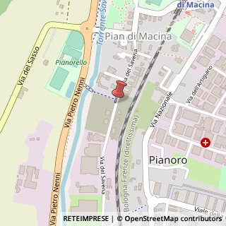 Mappa Via del Savena,  2, 40065 Pianoro, Bologna (Emilia Romagna)